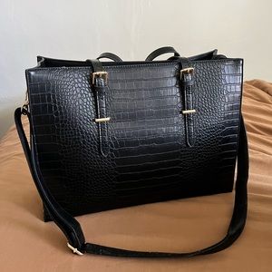 Laptop Bag for Women 15.6 inch Laptop Tote Bag Leather